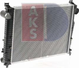 AKS Dasis 135270N - Radiator, engine cooling autospares.lv