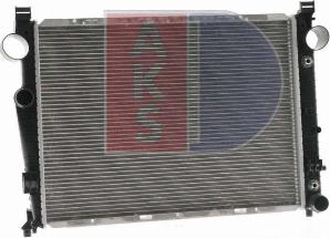 AKS Dasis 135270N - Radiator, engine cooling autospares.lv