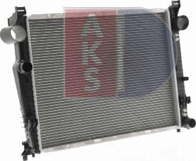 AKS Dasis 135270N - Radiator, engine cooling autospares.lv