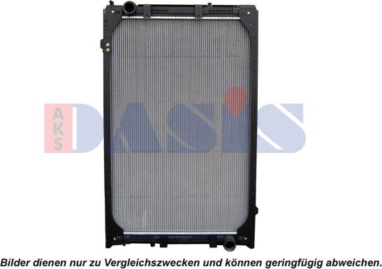 AKS Dasis 130061N - Radiator, engine cooling autospares.lv