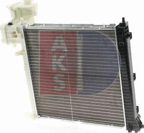 AKS Dasis 131900N - Radiator, engine cooling autospares.lv