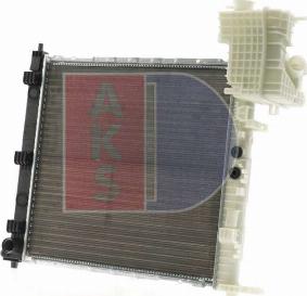 AKS Dasis 131900N - Radiator, engine cooling autospares.lv