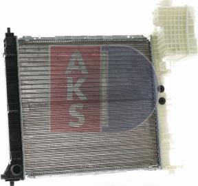 AKS Dasis 131900N - Radiator, engine cooling autospares.lv