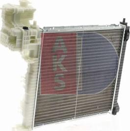 AKS Dasis 131900N - Radiator, engine cooling autospares.lv