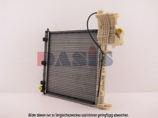 AKS Dasis 131900N - Radiator, engine cooling autospares.lv