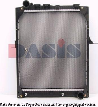 AKS Dasis 131060N - Radiator, engine cooling autospares.lv