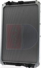 AKS Dasis 131002X - Radiator, engine cooling autospares.lv