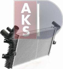 AKS Dasis 132380X - Radiator, engine cooling autospares.lv