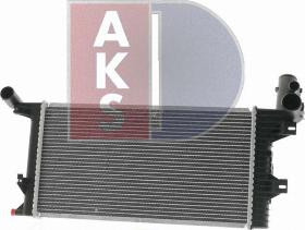 AKS Dasis 132380X - Radiator, engine cooling autospares.lv