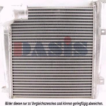 AKS Dasis 137150N - Intercooler, charger autospares.lv