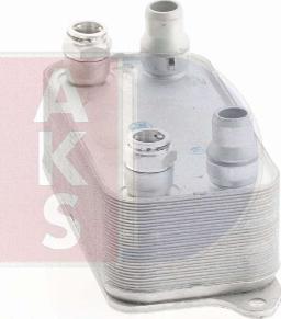 AKS Dasis 126013N - Oil Cooler, automatic transmission autospares.lv