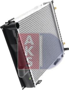 AKS Dasis 120490N - Radiator, engine cooling autospares.lv