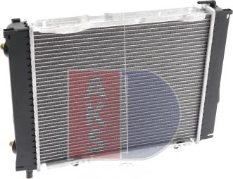 AKS Dasis 120490N - Radiator, engine cooling autospares.lv