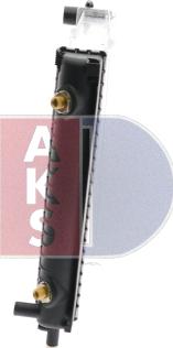 AKS Dasis 120490N - Radiator, engine cooling autospares.lv