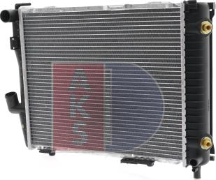 AKS Dasis 120490N - Radiator, engine cooling autospares.lv