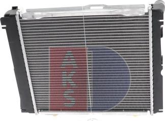 AKS Dasis 120460N - Radiator, engine cooling autospares.lv