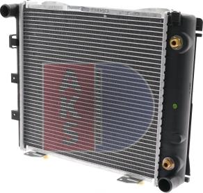 AKS Dasis 120460N - Radiator, engine cooling autospares.lv