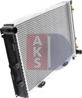 AKS Dasis 120410N - Radiator, engine cooling autospares.lv