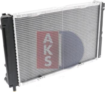 AKS Dasis 120410N - Radiator, engine cooling autospares.lv