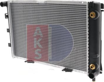 AKS Dasis 120410N - Radiator, engine cooling autospares.lv