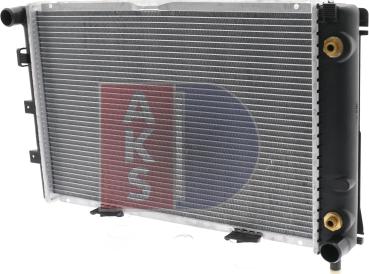 AKS Dasis 120410N - Radiator, engine cooling autospares.lv