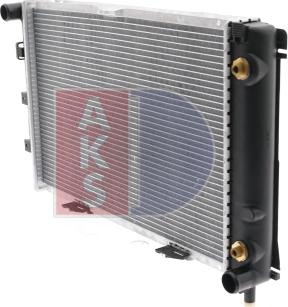 AKS Dasis 120410N - Radiator, engine cooling autospares.lv