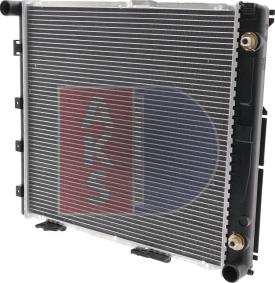 AKS Dasis 120480N - Radiator, engine cooling autospares.lv