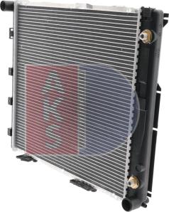 AKS Dasis 120480N - Radiator, engine cooling autospares.lv