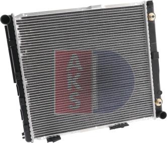 AKS Dasis 120480N - Radiator, engine cooling autospares.lv