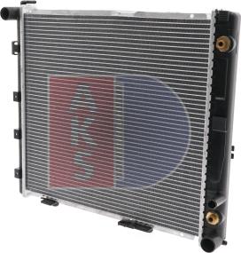 AKS Dasis 120530N - Radiator, engine cooling autospares.lv