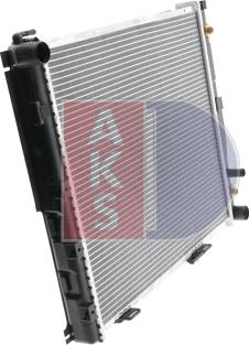 AKS Dasis 120530N - Radiator, engine cooling autospares.lv