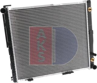 AKS Dasis 120530N - Radiator, engine cooling autospares.lv