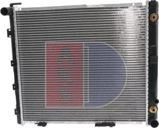 AKS Dasis 120530N - Radiator, engine cooling autospares.lv