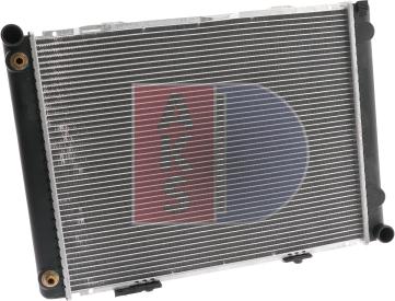 AKS Dasis 120520N - Radiator, engine cooling autospares.lv