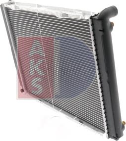 AKS Dasis 120520N - Radiator, engine cooling autospares.lv