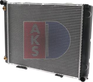 AKS Dasis 120520N - Radiator, engine cooling autospares.lv