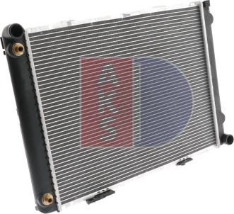 AKS Dasis 120520N - Radiator, engine cooling autospares.lv