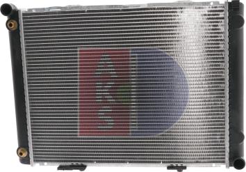 AKS Dasis 120520N - Radiator, engine cooling autospares.lv