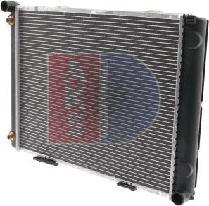 AKS Dasis 120520N - Radiator, engine cooling autospares.lv