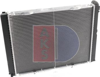 AKS Dasis 120520N - Radiator, engine cooling autospares.lv