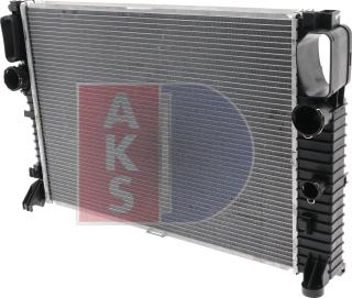 AKS Dasis 120094N - Radiator, engine cooling autospares.lv