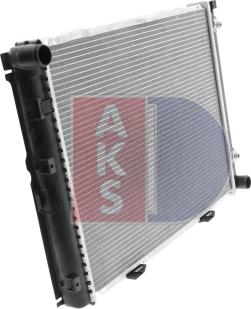 AKS Dasis 120055N - Radiator, engine cooling autospares.lv