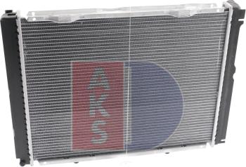 AKS Dasis 120055N - Radiator, engine cooling autospares.lv