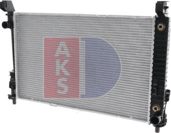 AKS Dasis 120074N - Radiator, engine cooling autospares.lv