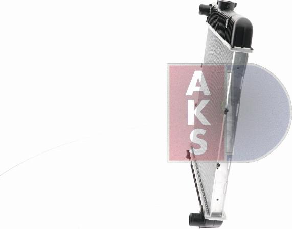 AKS Dasis 120160N - Radiator, engine cooling autospares.lv