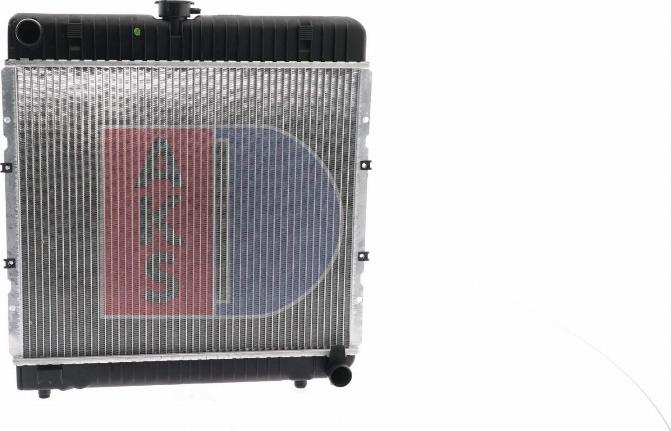 AKS Dasis 120160N - Radiator, engine cooling autospares.lv