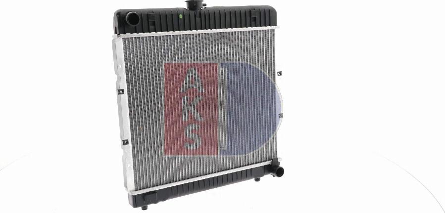 AKS Dasis 120160N - Radiator, engine cooling autospares.lv