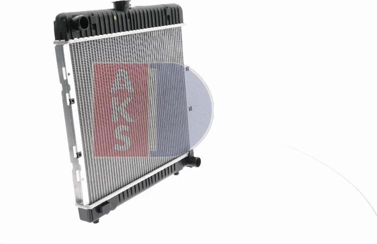 AKS Dasis 120160N - Radiator, engine cooling autospares.lv