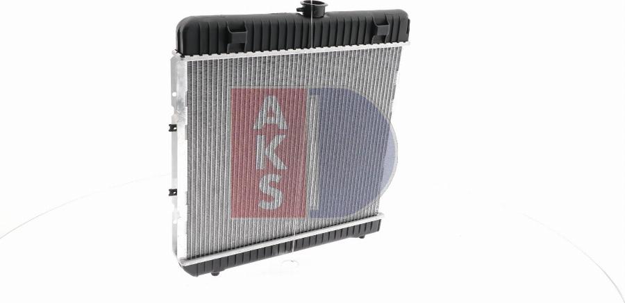 AKS Dasis 120160N - Radiator, engine cooling autospares.lv