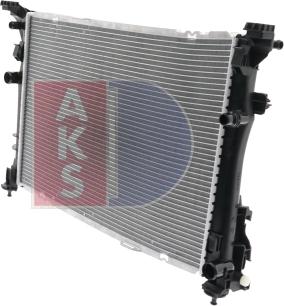 AKS Dasis 120114N - Radiator, engine cooling autospares.lv